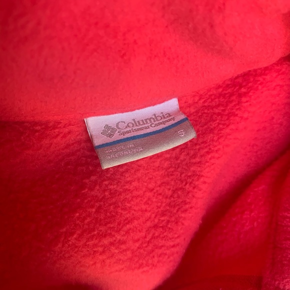 Columbia pink fleece jacket - Picture 3 of 3
